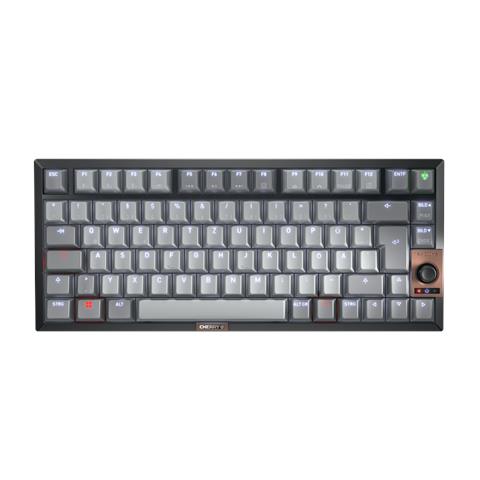 KW 300 MX tastiera Casa USB + Bluetooth QWERTZ Tedesco Nero, Rame, Grigio - Foto 1