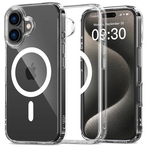 Flexair Hybrid Magsafe Iphone 16 Plus Trasparente - Foto 1