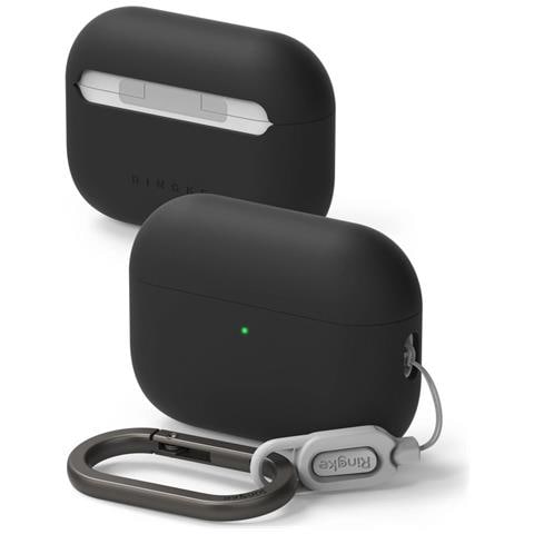 Custodia In Silicone Nera Ringke Per Airpods Pro 3 - Foto 2