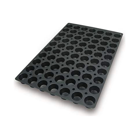 Stampo in silicone 60x40 cm. Mini-muffin 45x30 mm - Foto 1