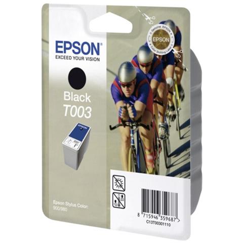 C13T00301110 Cartuccia Ink Originale Nera per Stylus Colore 900/980 Capacità 840 Pagine - Foto 3