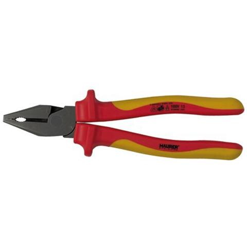 PINZA UNIVERSALE ISOLANTE VDE PLUS da 225 mm in acciaio cromo vanadio - Foto 1