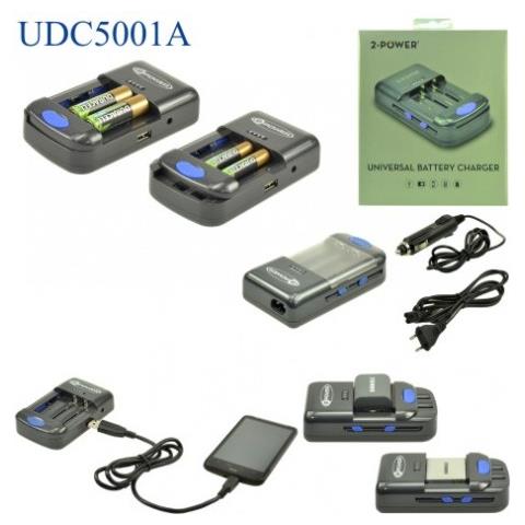 2-Power UDC5001A Interno Nero carica batterie - Foto 1