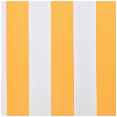 Tendone Parasole in Tela Arancione e Bianco 450x300 cm - Foto 5