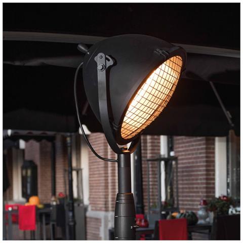 Radiatore A Piedistallo Indus 2100 W Alogeno Nero - Foto 2