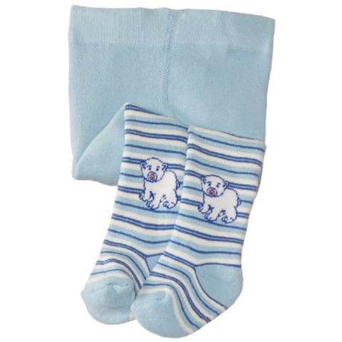 Calze, Bambino, Blu (marine / hellblau), 74/80 Cm (taglia Produttore: 6-12 Mesi)  - Foto 1