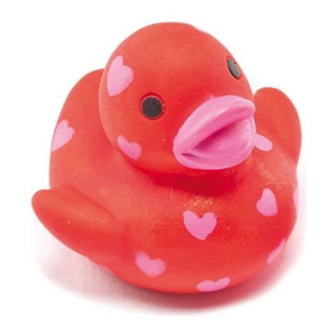 Anatre Af217 Mini Cuore Galleggiante In Gomma (confezione Da 6) Perfetto Favore Di Partito Bag Filler Per I Bambini Assortiti - Foto 4