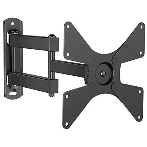 Tv Wall Bracket Girelle Tilt Estende Ruota Tv Wall Mount Per 10-40 Televisori Pollici Fino A 20kg Max Vesa 200x200mm - Foto 1