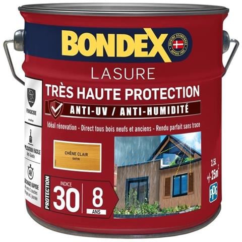 Mordente Per Legno Ad Altissima Protezione 8 Anni Rovere Chiaro 2,5l - Foto 1