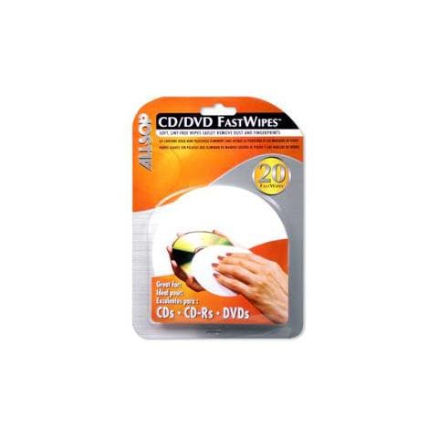 CD / DVD Fast Wipes CD's / DVD's Panni umidi per la pulizia dell'apparecchiatura - Foto 1