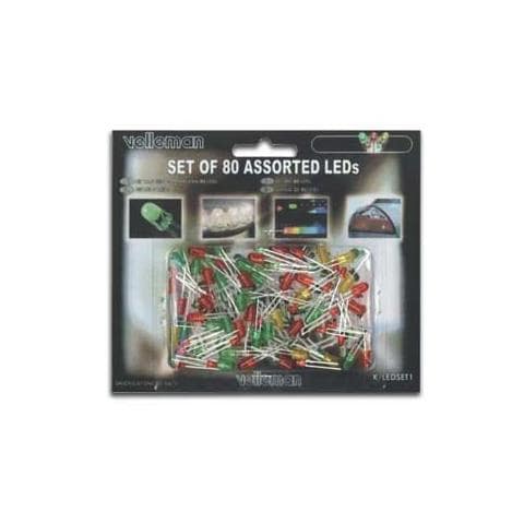K / LED1, Verde, Rosso, Giallo, 5V, 5V, 0 Hz, 5 mm, Acrilico - Foto 1
