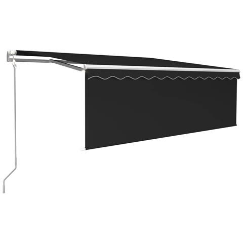 Tenda Automatica Parasole Led Sensore Vento 4,5x3m Antracite - Foto 1