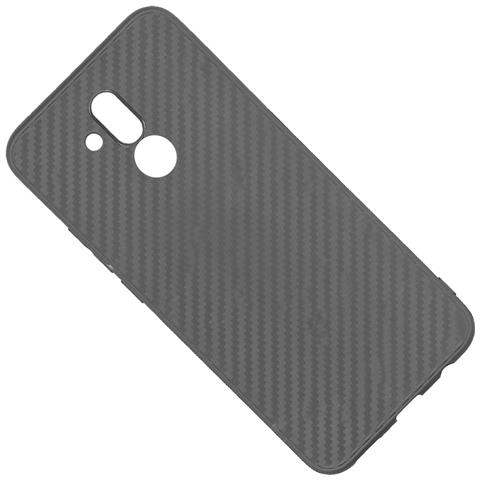 Custodia F-case Tpu Silicone Feber Cover Case Per Huawei Mate 20 Lite Carbon Black - Foto 1