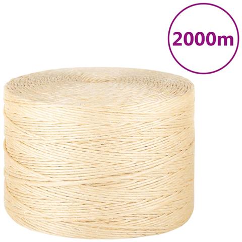 Corda In Sisal 100% 3 Mm 2000 M - Foto 1