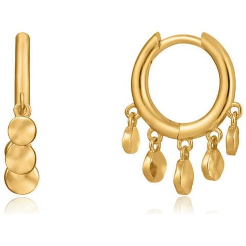 Orecchini Donna Ania Haie E023-03g Argento Puro 2 Cm - Foto 1