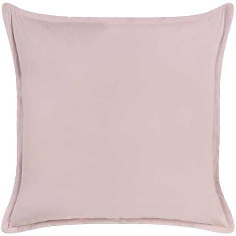 Cuscino Decorativo Eustoma Velluto 60 X 60 Cm Tinta Unita Rosa - Foto 2
