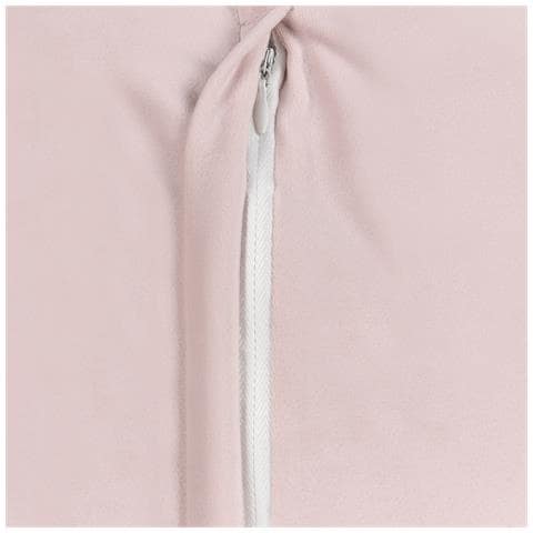 Cuscino Decorativo Eustoma Velluto 60 X 60 Cm Tinta Unita Rosa - Foto 6