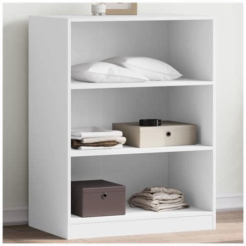 Armadio Bianco 77x48x102 Cm In Legno Multistrato - Foto 1