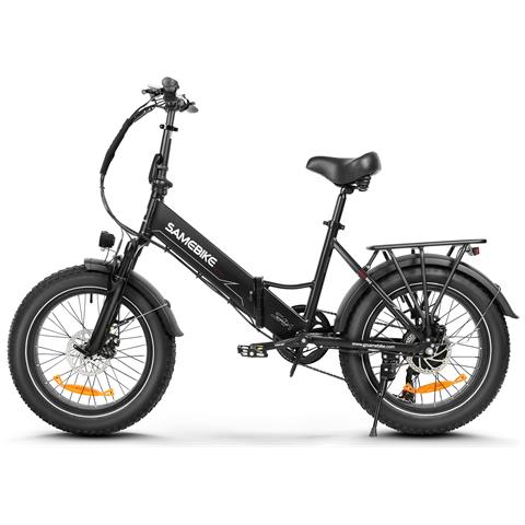 Lotdm200-ii Bicicletta Elettrica - Potenza 500w Batteria 48v13ah Autonomia 40km Freno A Disco Meccanico - Nero - Foto 2