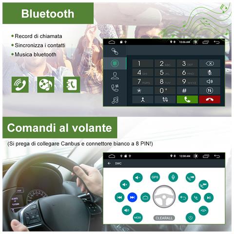 Autoradio Per Opel Meriva Corsa Zafira Vivaro Antara Tigra (2gb+32gb) 7 Pollici Android 12 Car Radio Con Navigatore Bt Wifi Dsp Rds Lettore Cd Dvd - Foto 2