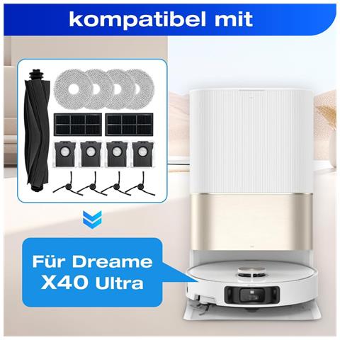 Accessori Per Dreame X40 Ultra Completo / X40 Pro / S30 Pro Ultra - Foto 2