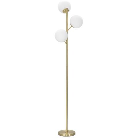 Lampada Da Terra Glamy 3 Luci Cm Ø36x190 - Foto 1