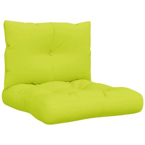 Cuscini Per Divani In Pallet 2 Pz Verde Intenso In Tessuto - Foto 2