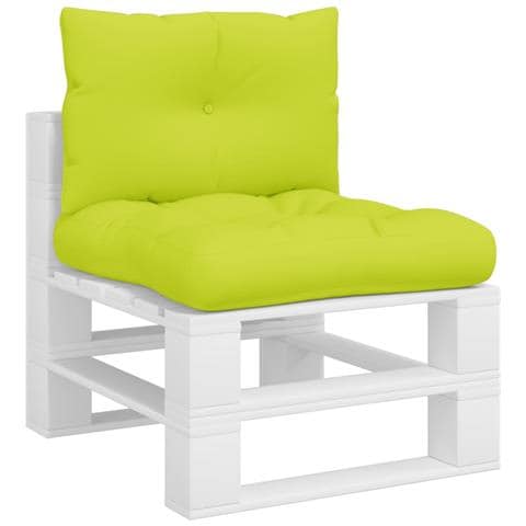 Cuscini Per Divani In Pallet 2 Pz Verde Intenso In Tessuto - Foto 3