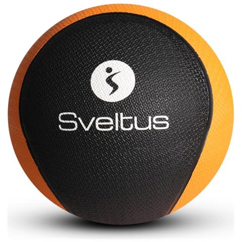 Medicine Ball Rubber Black /yellow - 3kgs - Foto 1