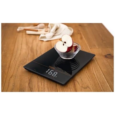 Bilancia da Cucina KS34 Limited Edition (2024) con Display LED Capacità 15 kg Precisione 1 Gr Colore Nero - Foto 2