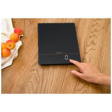 Bilancia da Cucina KS34 Limited Edition (2024) con Display LED Capacità 15 kg Precisione 1 Gr Colore Nero - Foto 6