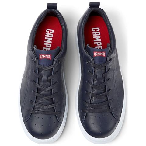 Strobel Sneakers Pelle Di Mucca Scarpe Uomo Blu Eu 43, K100226-049 - Foto 3