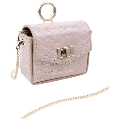 Mini Borsa Per Airpods Di Qualsiasi Generazione Modello Ava Con Tracolla Regolabile, Rosa - Foto 4