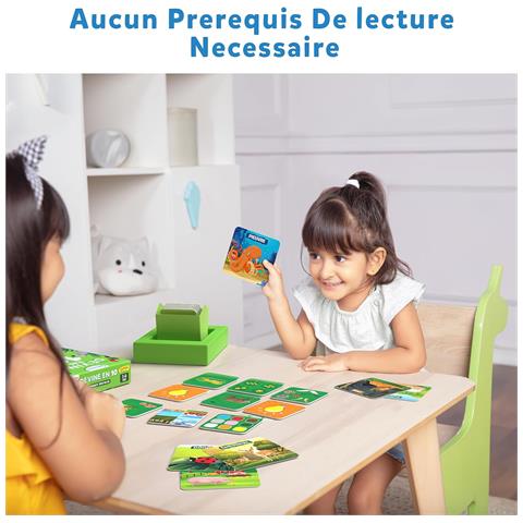 Gioco Di Carte Educativo Per Bambini Sul Mondo Animale In Francese - Foto 2