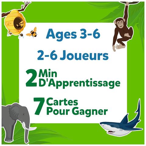 Gioco Di Carte Educativo Per Bambini Sul Mondo Animale In Francese - Foto 6