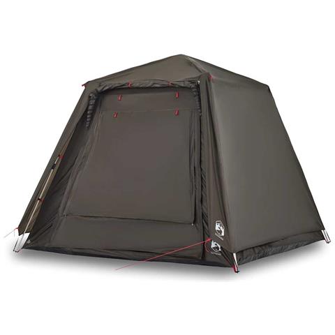 Tenda da Pesca 4 Persone Marrone a Rilascio Rapido - Foto 1