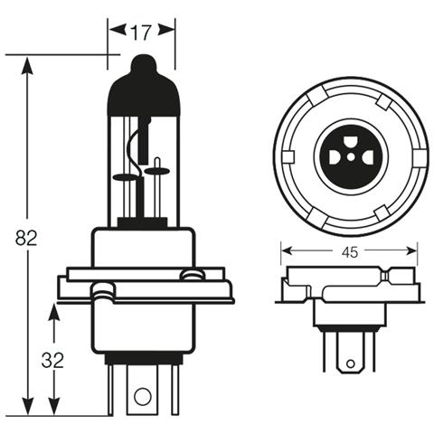 Lampadina 24v 75/70w - Foto 2