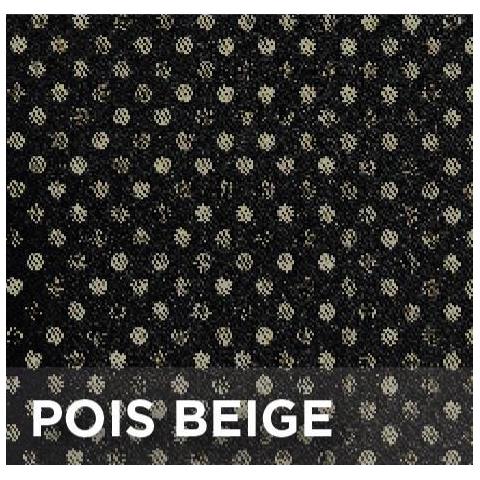 Coprisedili Anteriori Espresso Sport Tg. Grande Tess. Cotone Stampato Pois Beige - Foto 1