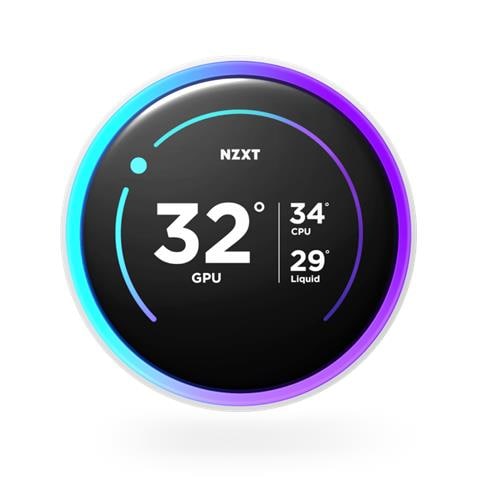 Kraken Elite 360 RGB Processore Raffreddatore di liquidi tutto in uno 12 cm Bianco 1 pz - Foto 6