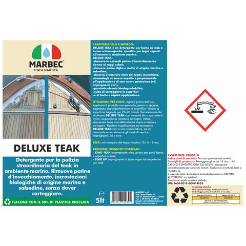 Deluxe Teak 5ltx4pz - Detergente Per Ponti Barca In - Foto 3