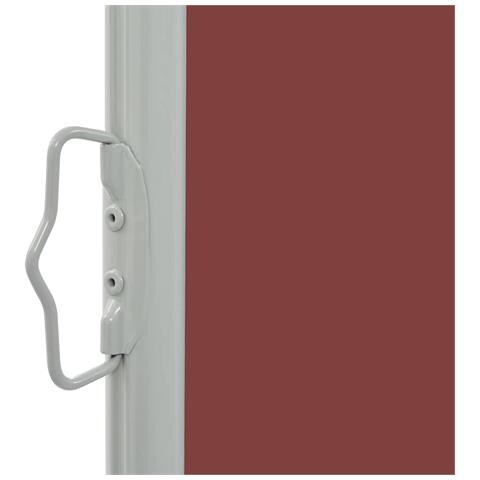 Lusso Casadino -  Tenda Laterale Retrattile Per Patio 80x300 Cm Marrone - Foto 2