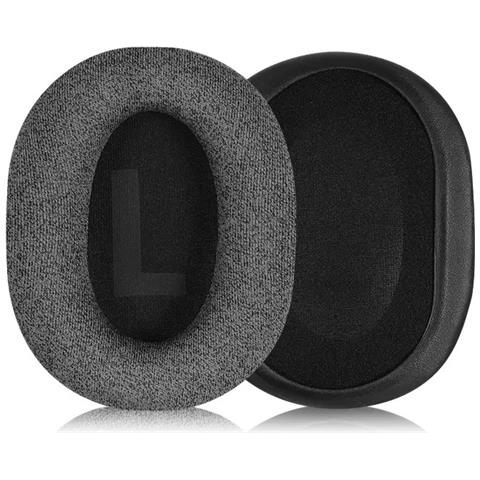 Cuscinetti Auricolari In Cotone Per Logitech G Pro X - Neri (2 Pz) - Foto 2
