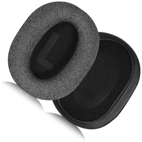 Cuscinetti Auricolari In Cotone Per Logitech G Pro X - Neri (2 Pz) - Foto 3