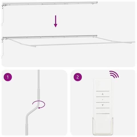 Tenda retrattile automatica  rossa 600x350 cm, Tessuto di ricambio per tenda  6x3.5 m rossa - Foto 9