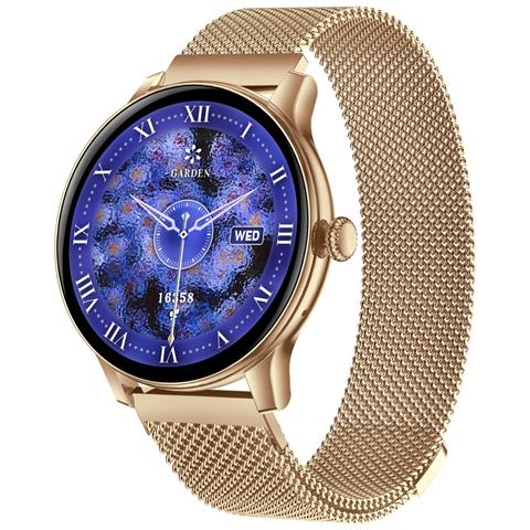Smartwatch Multifunzionale Con Monitoraggio Della Salute E Bluetooth Gold - Foto 7