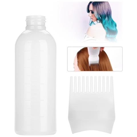Flacone Con Applicatore Per Olio Per Capelli 160 Ml Bianco 2 Pezzi - Foto 2