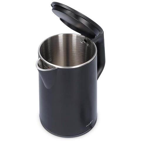 Bollitore Elettrico In Plastica Da 1,5l 2200w Rotante Con Controller Strix, Nero - Foto 2