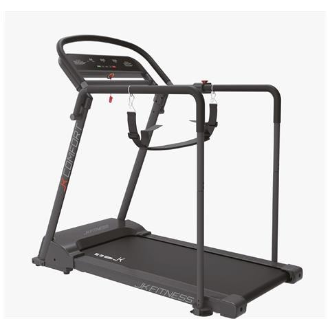 Linea Home Jk-comfort Tapis Roulant Con Corrimano Di Sicurezza 2.5 - 3.5 Hp 0,3-8 Km/h + Fascia Cardio Bt - Foto 1
