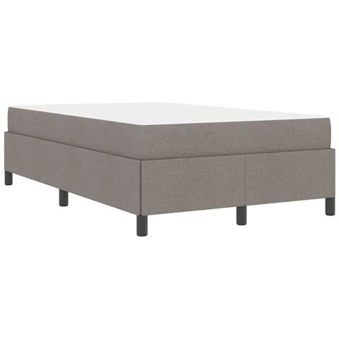 Letto a molle Tortora e Nero 120 x 200 cm - Foto 9