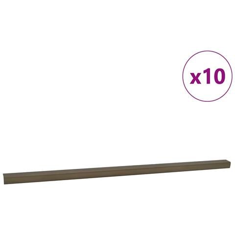 Paragradini 10 pcs Marrone 67 cm Alluminio - Foto 1